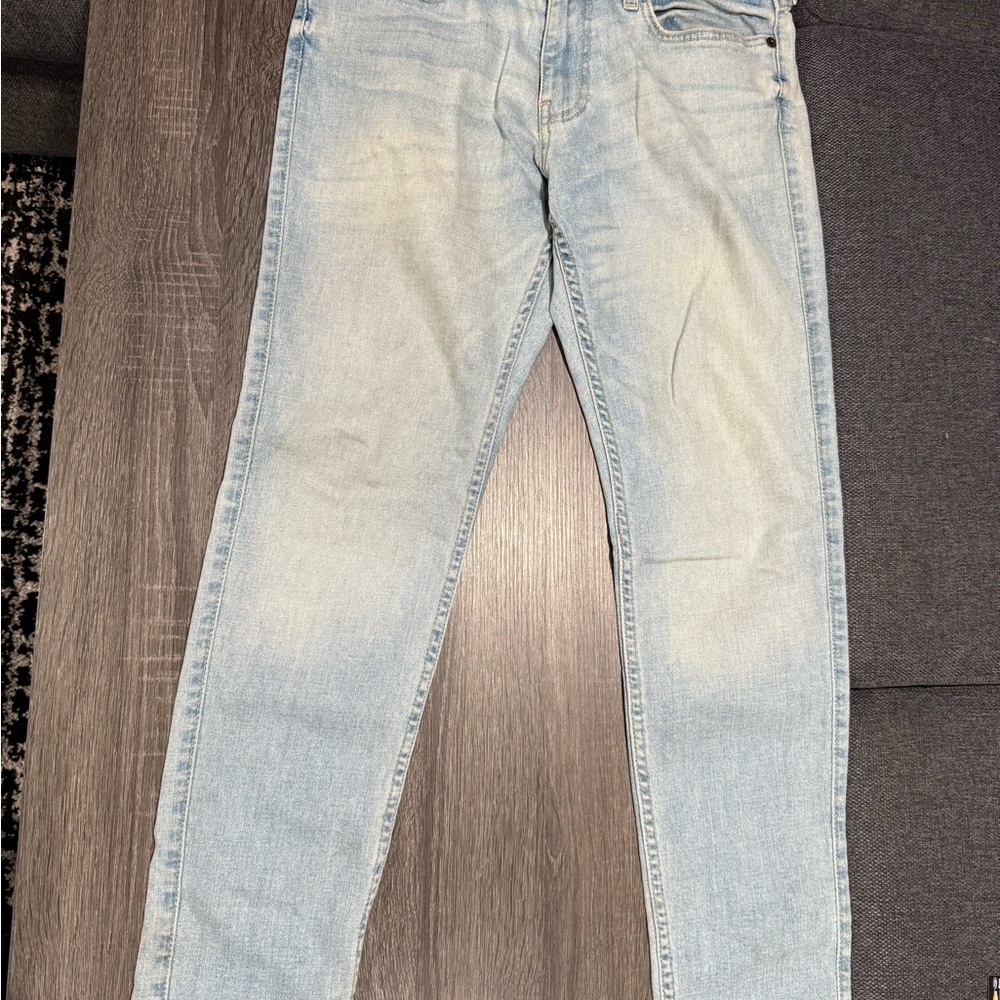 Hollister Light Blue Men's Straight Jeans - Picture 10 of 10